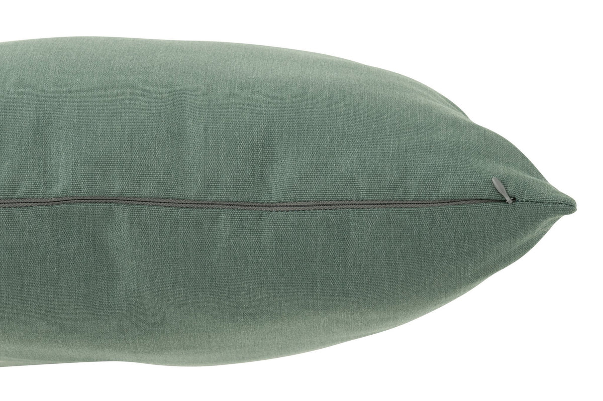 J-Line kussen Outdoor - polyethyleen - groen