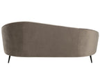 J-Line sofa Elisabeth - textiel - zilver