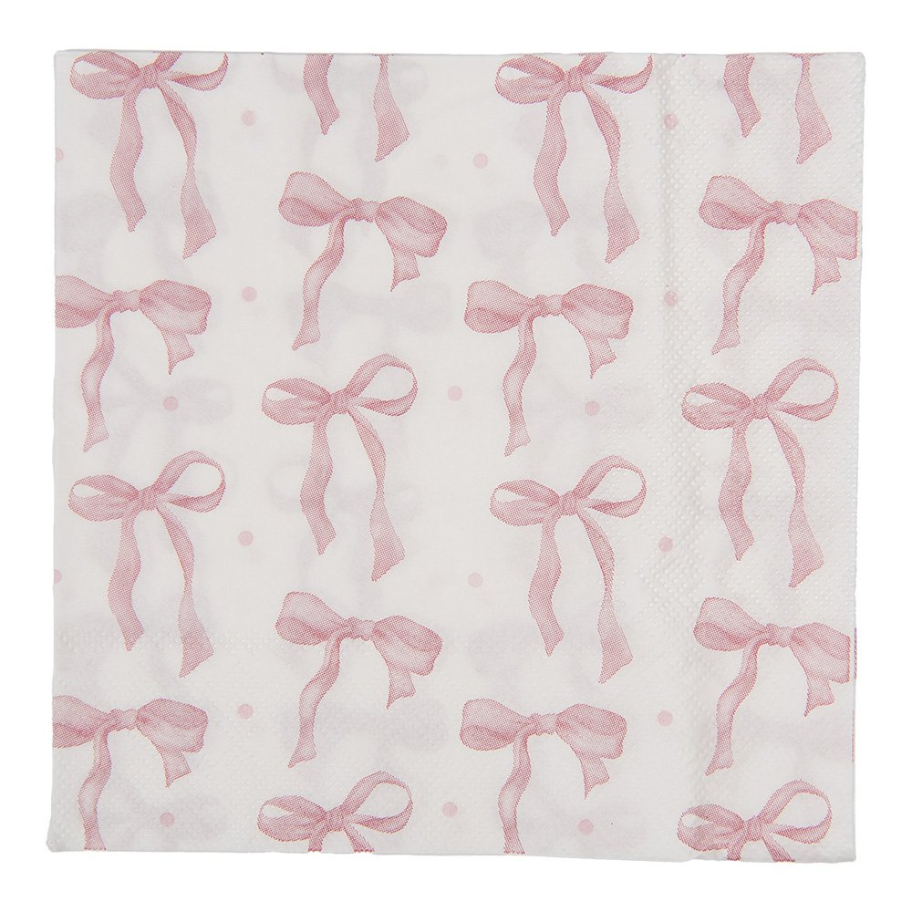 Servetten Papier Set van 20 33x33 cm Wit Papier