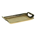 Dienblad rechthoek champagne goud 21cm
