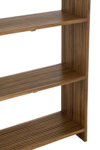 J-Line boekenkast 4 Schappen - gerecycleerd hout - naturel