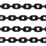 Brillenkoord acrylic chain zilver