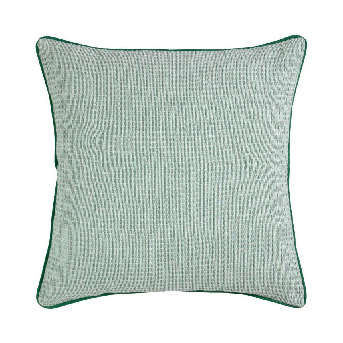 Hyacinth Kussen wafel groen 45x45cm