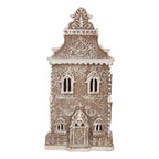 Gingerbread house met LED 3 x AAA Bruin Kunststof
