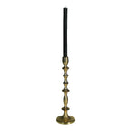 Kandelaar champagne goud large h36 dia 10cm