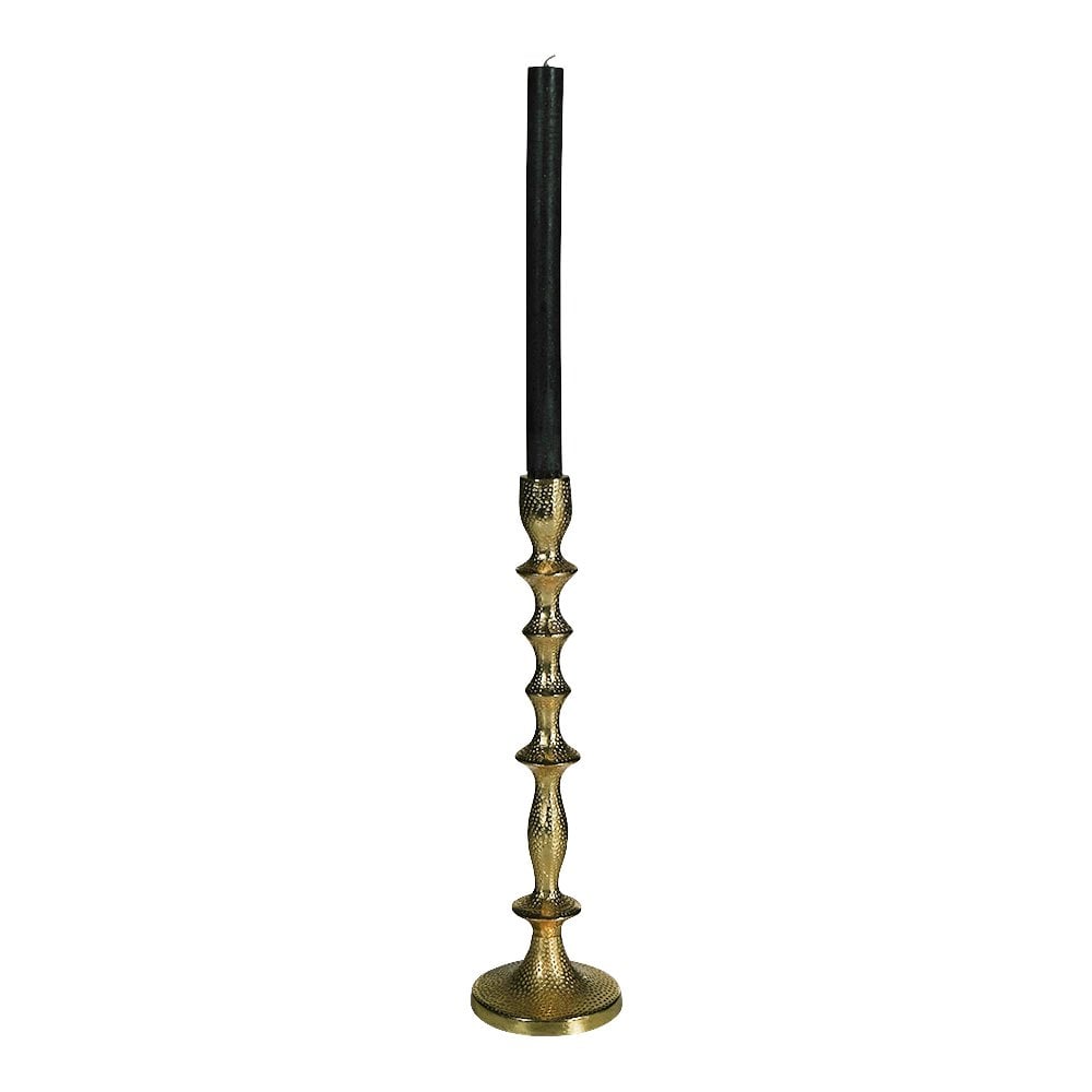 Kandelaar champagne goud large h36 dia 10cm