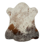 Placemat koevorm bruin/wit 30x48cm