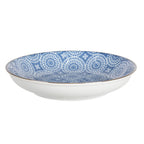 Soepbord Ø 20x4 cm Blauw Keramiek Soepkom