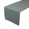 Pinstripe Tafelloper sage groen 50x140cm