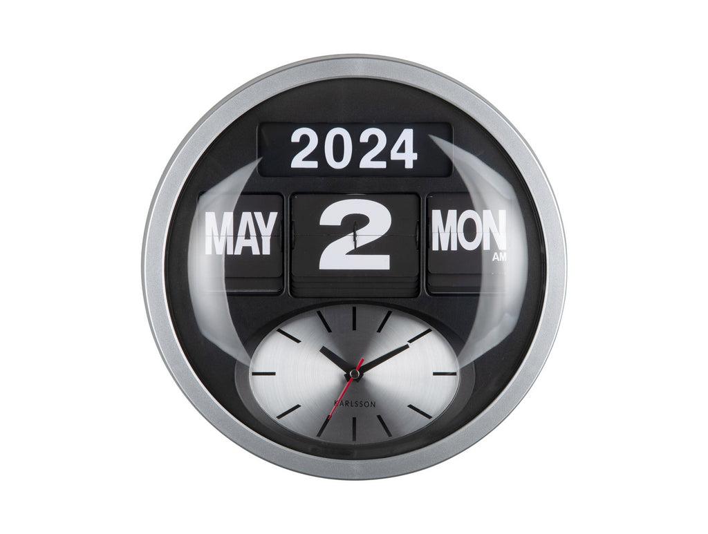 Wandklok Ronde Flip
