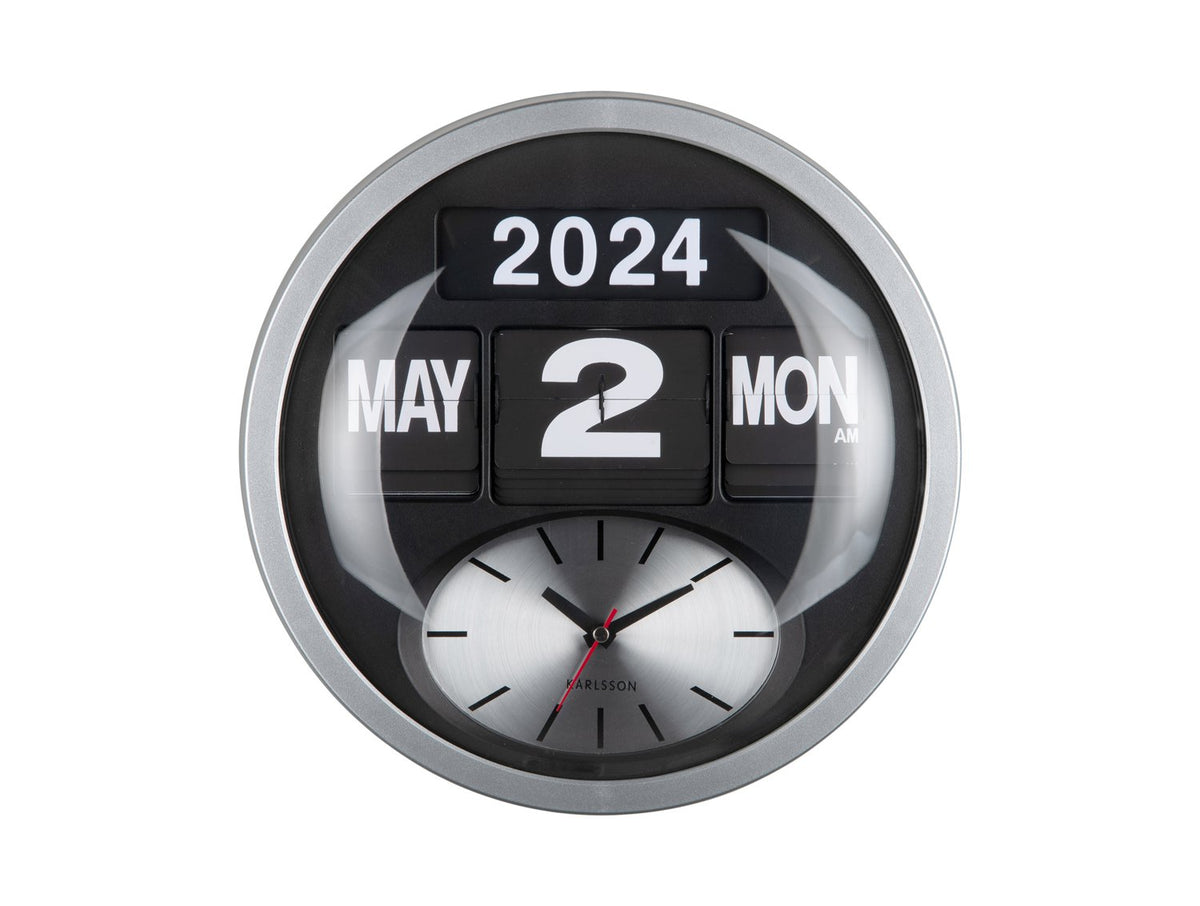 Wandklok Ronde Flip