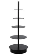 J-Line Rek - ijzer - zwart