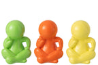 J-Line decoratie Beeldje Marcel - polyresin - groen