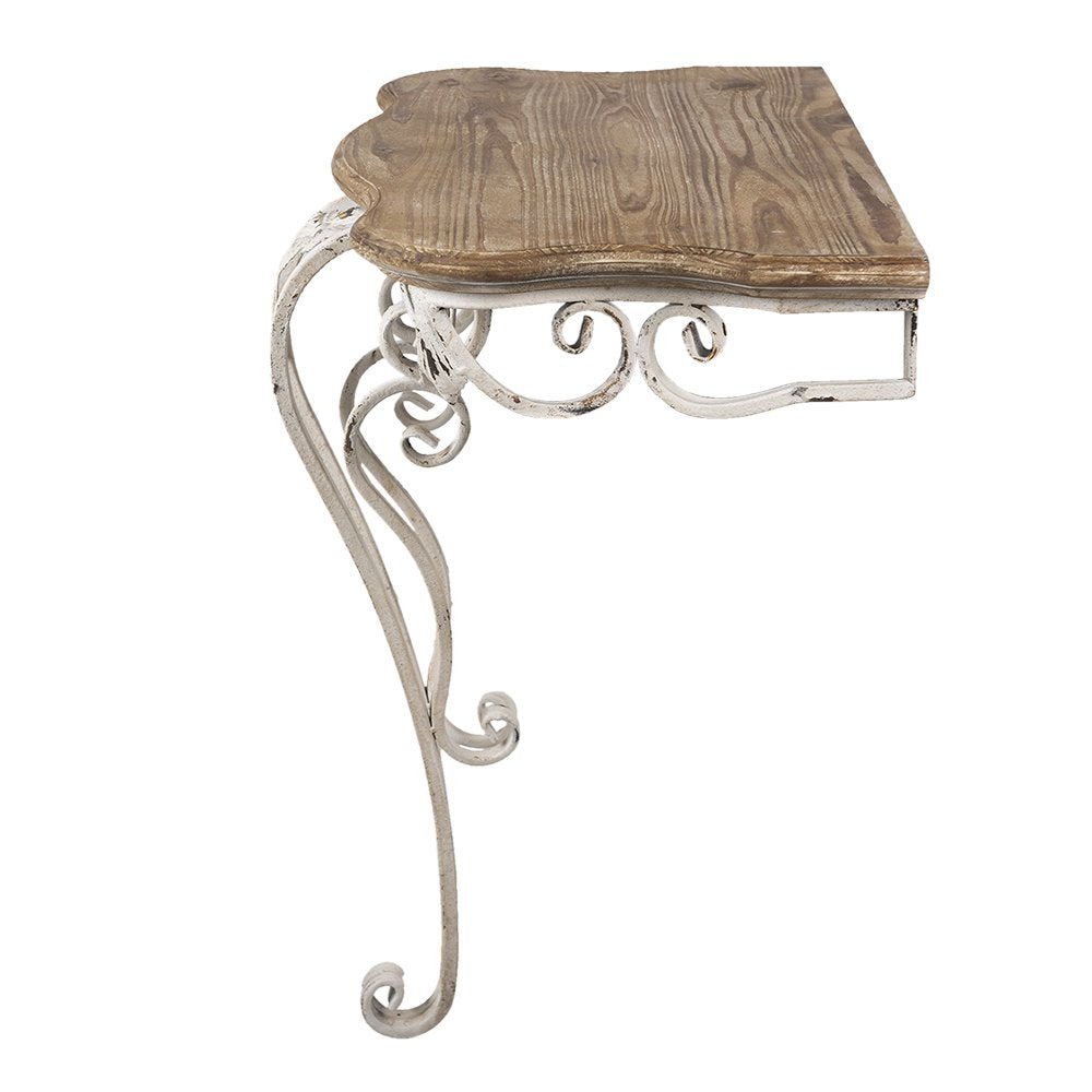 Sidetable 70X43X78 CM Bruin Hout Wandtafel