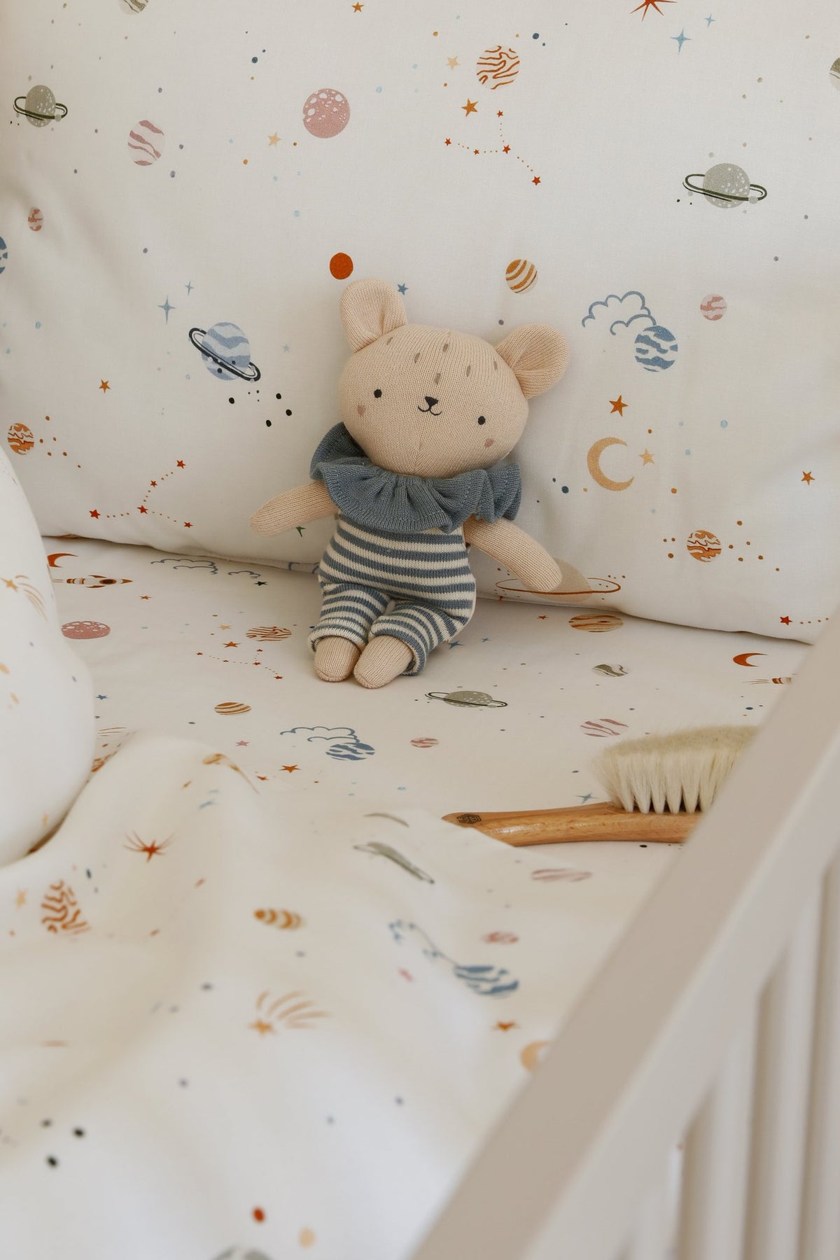 Gebreid speelgoed, babycadeau, beer Lorem