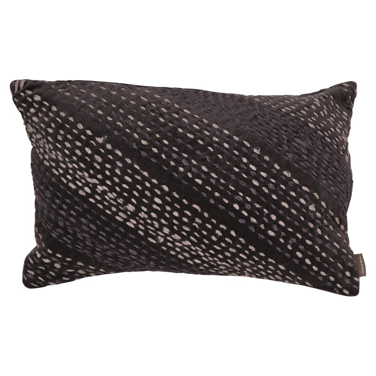 New Chic kussen donkergrijs 30x50cm