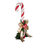 Kerstdecoratie Beeld Zuurstok 44x36x91 cm Rood Kunststof