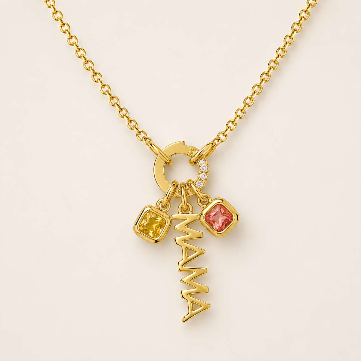 Zirkoon charme ketting