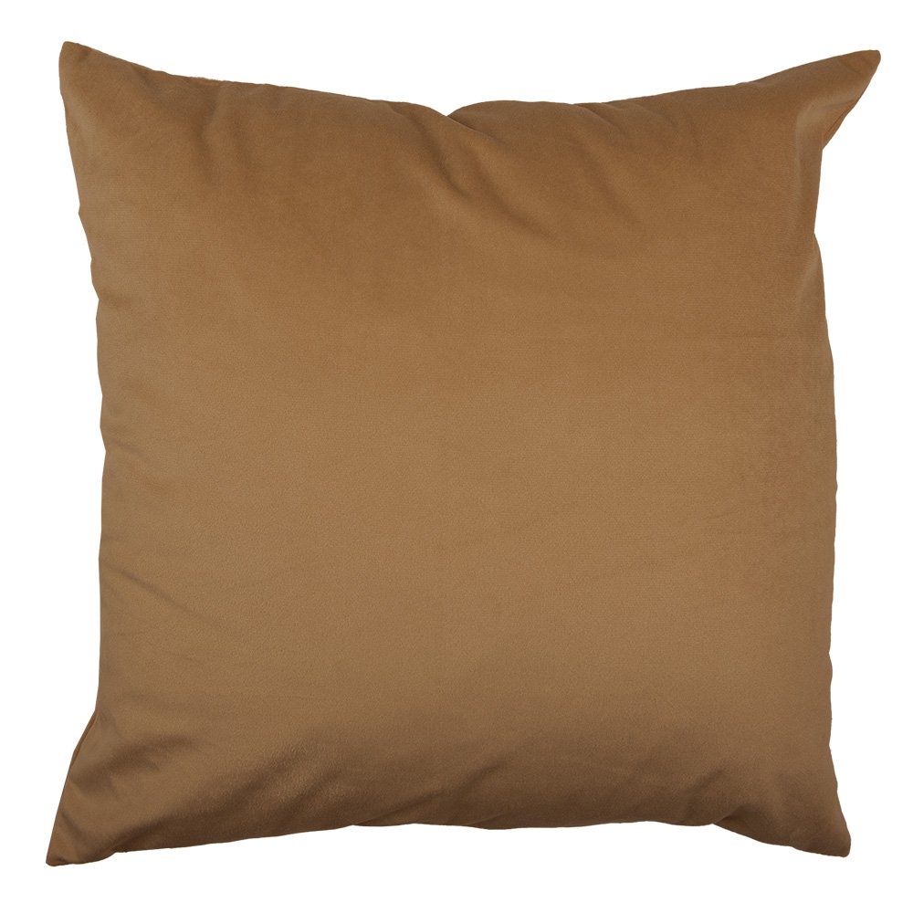 Kussenhoes 45x45 cm Bruin Polyester Sierkussenhoes