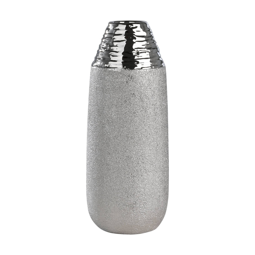Vaas Aramberri Zilver 11x30 cm