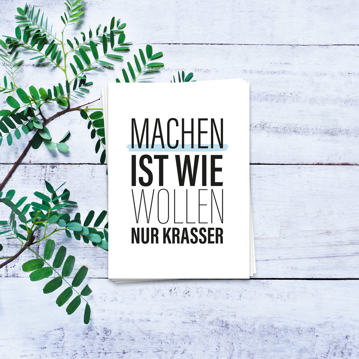 Maken is hoe wol, alleen flagrante ansichtkaart 10 set