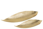 J-Line plateau Blad - dienblad - metaal - goud - large