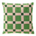 Nederlandse decorblokken - kussen 45x45 cm - binnenplaats - groen