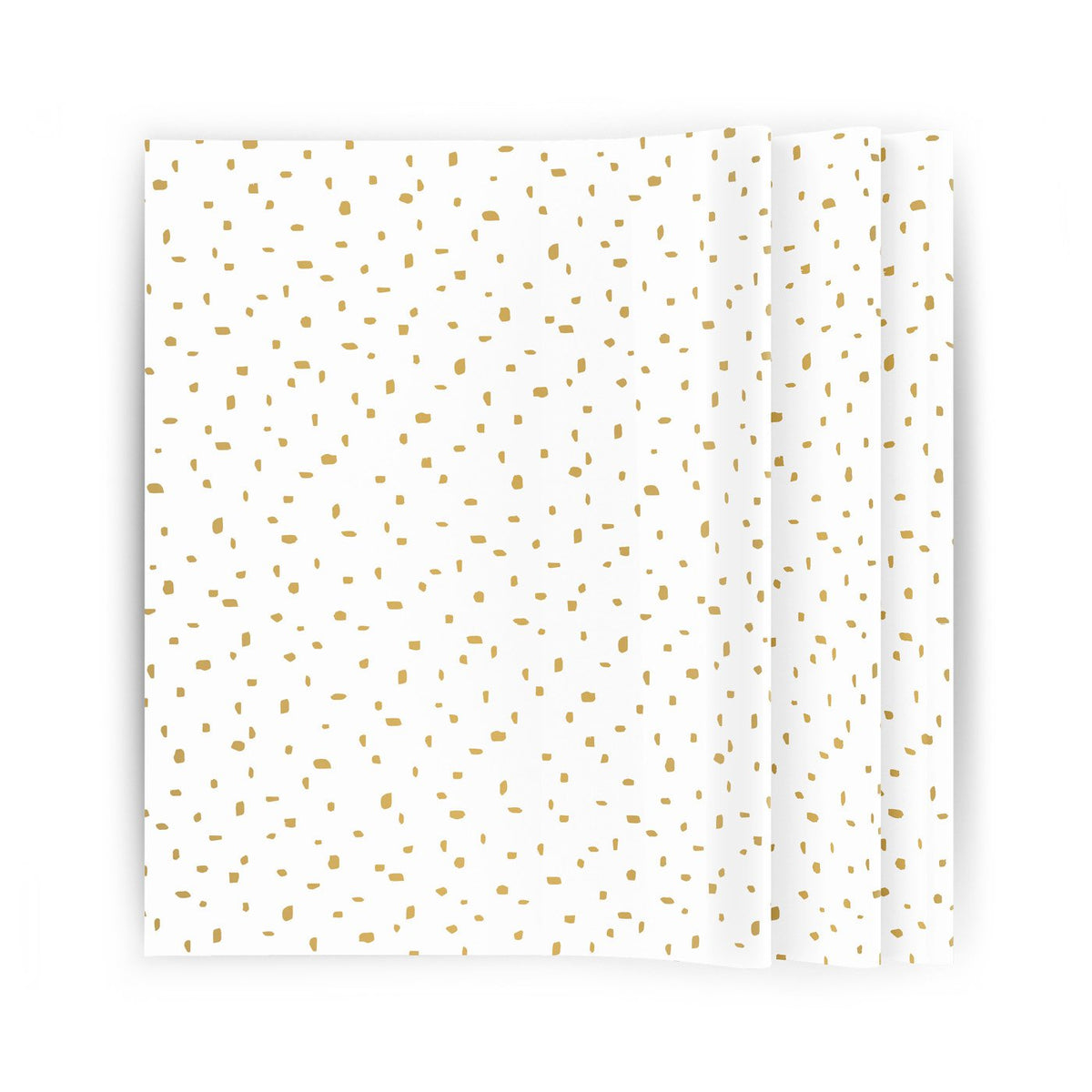 Minimal Dots - Zijdepapier vellen - goud - 50x70cm
