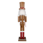 Kerstdecoratie Beeld Notenkraker Bruin Hout