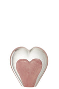 J-Line presse-papier Hart - glas - roze - small