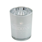 Theelichthouder wijn chardonnay wit medium 12cm