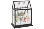 J-Line Ledkerstdorp - glas/synthetisch - multikleur - medium