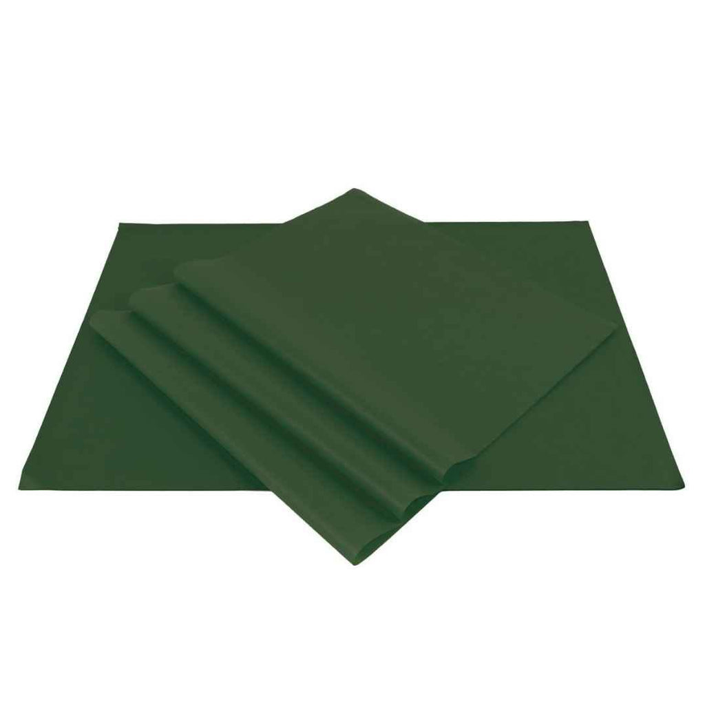 Zijdevloei - 240 vel - 50x70cm - Donker groen