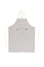 Apron Sherlock Tartan - 68x85 cm, black/white