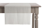 J-Line decoratie Kikker Mozaïek - polyresin - beige/blauw