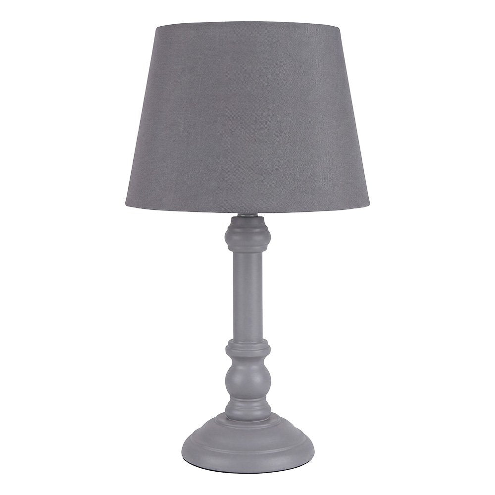 Tafellamp Grijs Hout