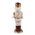 Kerstdecoratie Beeld Notenkraker 8x8x25 cm Beige Keramiek