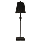 Tafellamp Ø 20x75 cm Zwart IJzer Bureaulamp