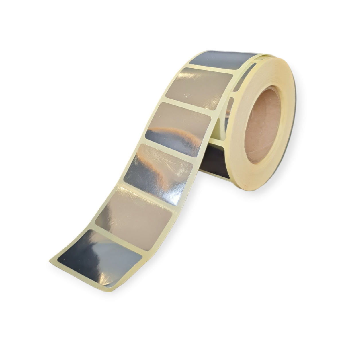 Etiket - Zilver - 36x25mm - rol van 1000 stuks