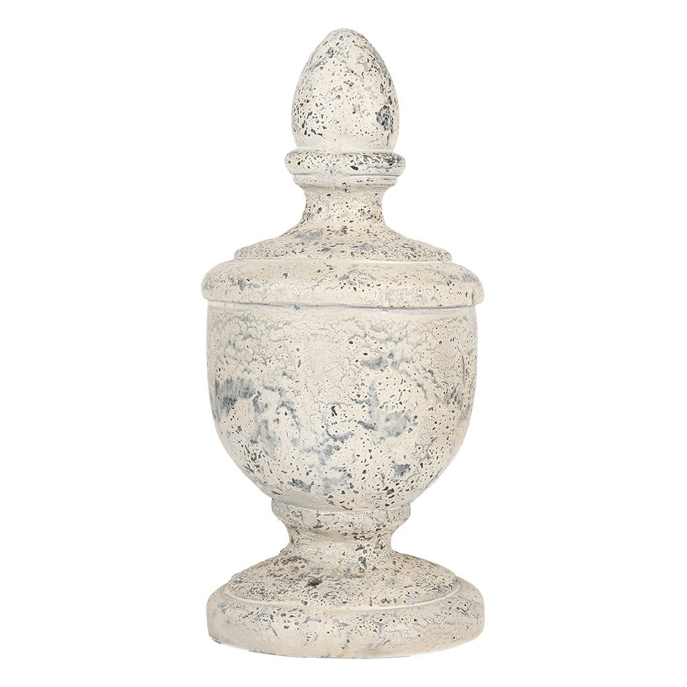 Decoratie Ornament Ø 22x48 cm Beige Keramisch materiaal