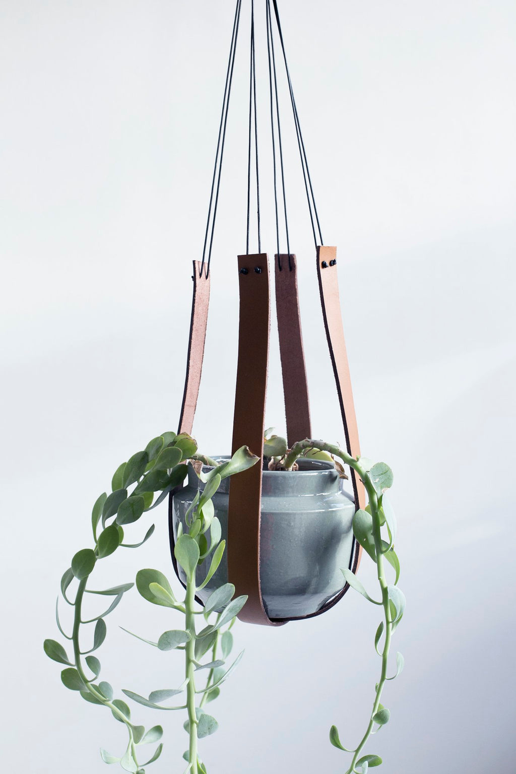 Leren hanger van Pelle