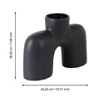 Vaas Brower Zwart 26x8x19 cm