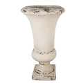 Bloempot Ø 34x62 cm Beige Keramiek Bloempot Binnen