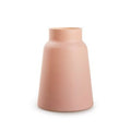 Eco vaas 'tommy' mat roze h23 d17 cm