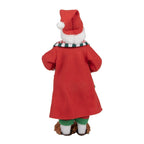 Kerstdecoratie Beeld Kerstman 28 cm Rood Kunststof