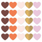 Spring '25 Hearts cadeaustickers op rol - 500 stuks