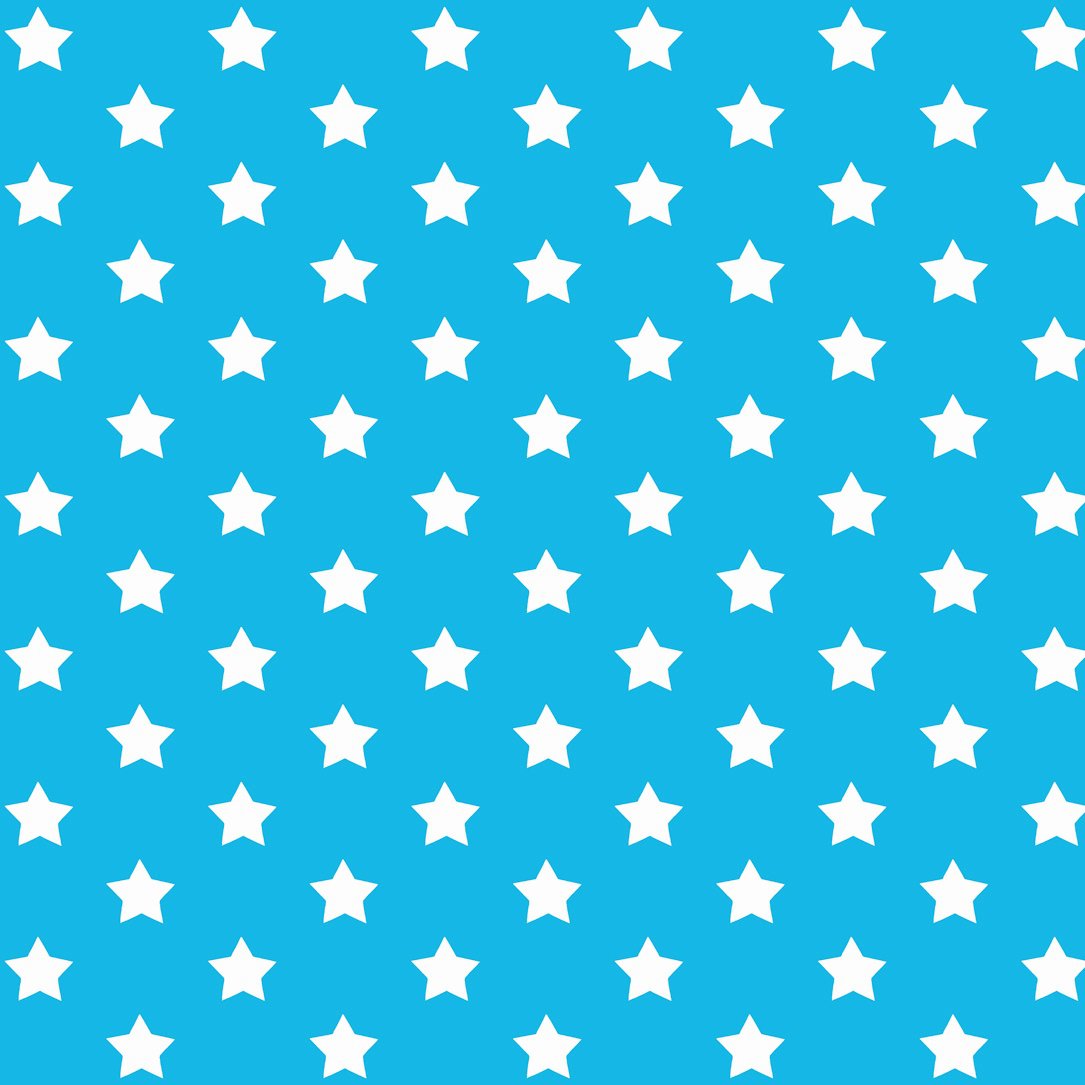 Stars Zelfklevende Folie Mini rol blauw 45cmx2mtr
