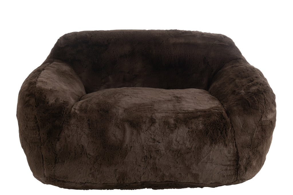 J-Line Bank Cutie Polyester Bruin Groot