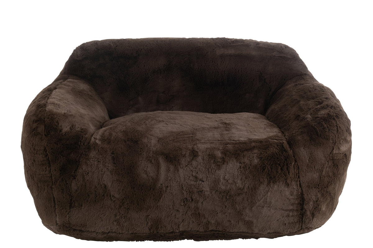 J-Line Bank Cutie Polyester Bruin Groot