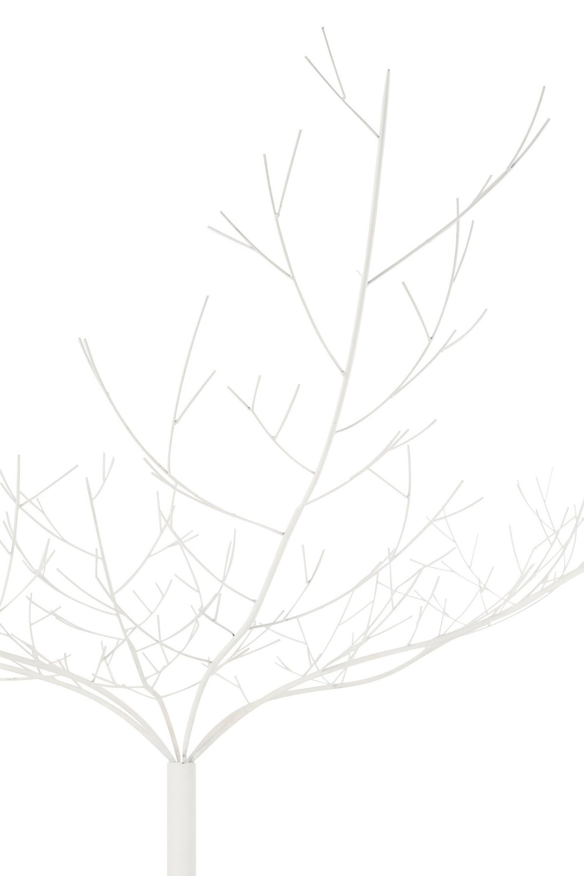 J-Line decoratie boom - metaal - wit - large